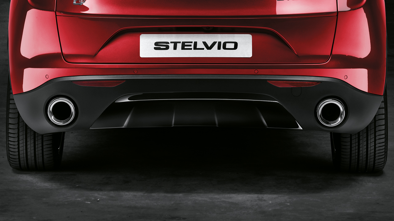 Rear Bumper Insert - Gloss Miron Grey